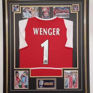 ARSEENE WENGER SIGNED INVINCIBLES SHIRT scaled