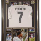 CRISTIANO NRONALD SIGNED REAL MADID PICTURE