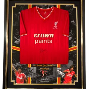 Kenny Dalglish of Liverpool Signed Jersey