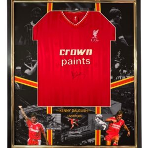 Kenny Dalglish of Liverpool Signed Shirt