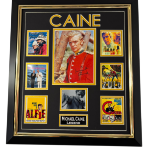 MICHAEL CAINE SIGNED PHOTO