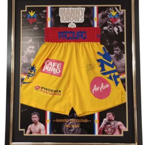 Manny Pacquiao Signed trunks