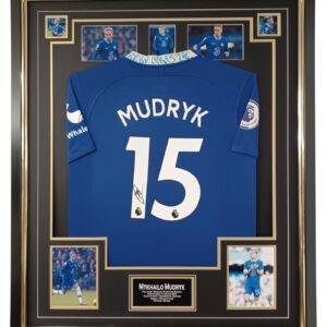 Mudryk signed shirt Chelsea