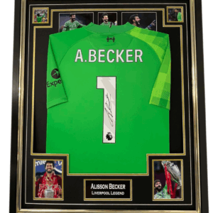 Alisson Becker of Liverpool Signed Shirt