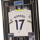 cristian romero signed shirt