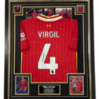 virgil van dijk signed shirt