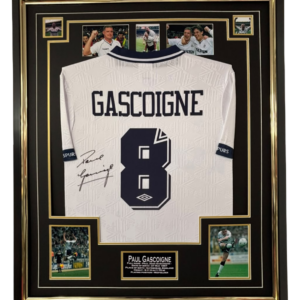 Paul Gascoigne of Tottenham Signed Jersey