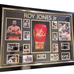 roy jones junior signed glove