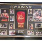 roy jones signed glove