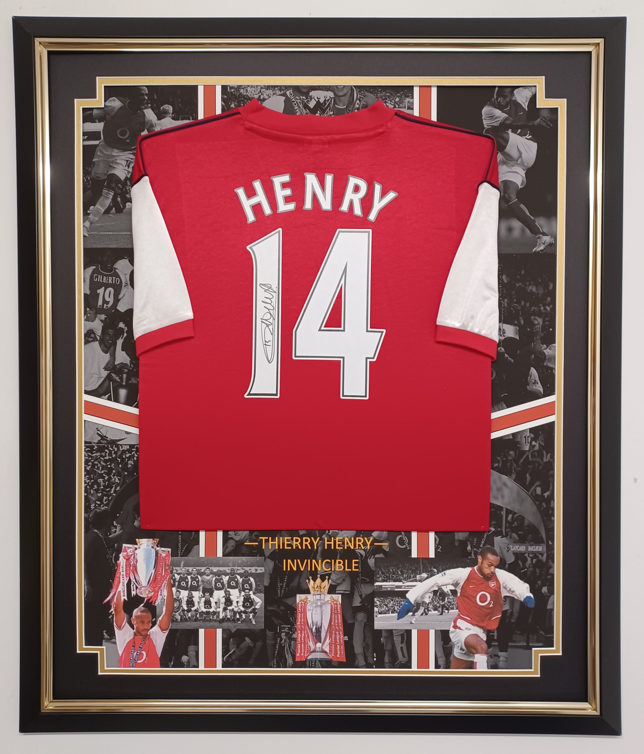 Thierry Henry Signed Jersey Signed Memorabila Shop Shop Today