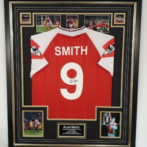 ARSENAL SIGNED ALAN SMITH SIGNED JERSEY