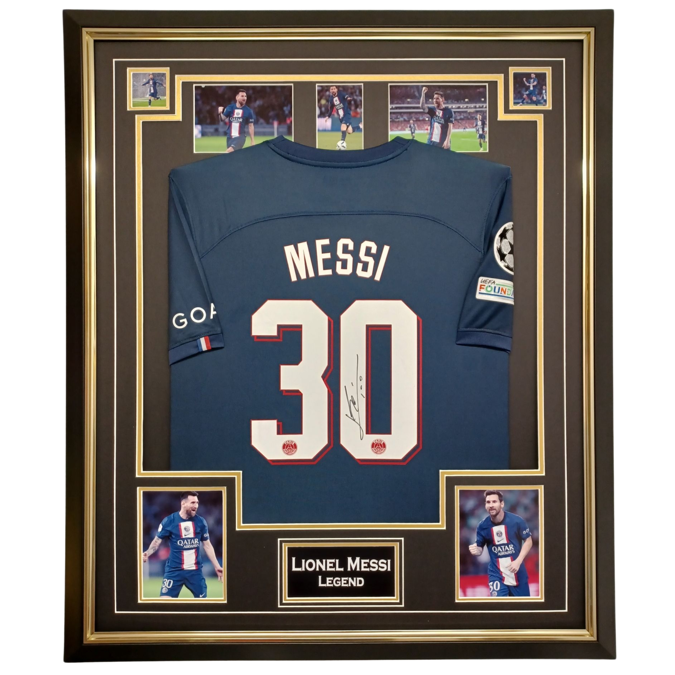 PSG LIONEL MESSI SIGNED JERSEY 2