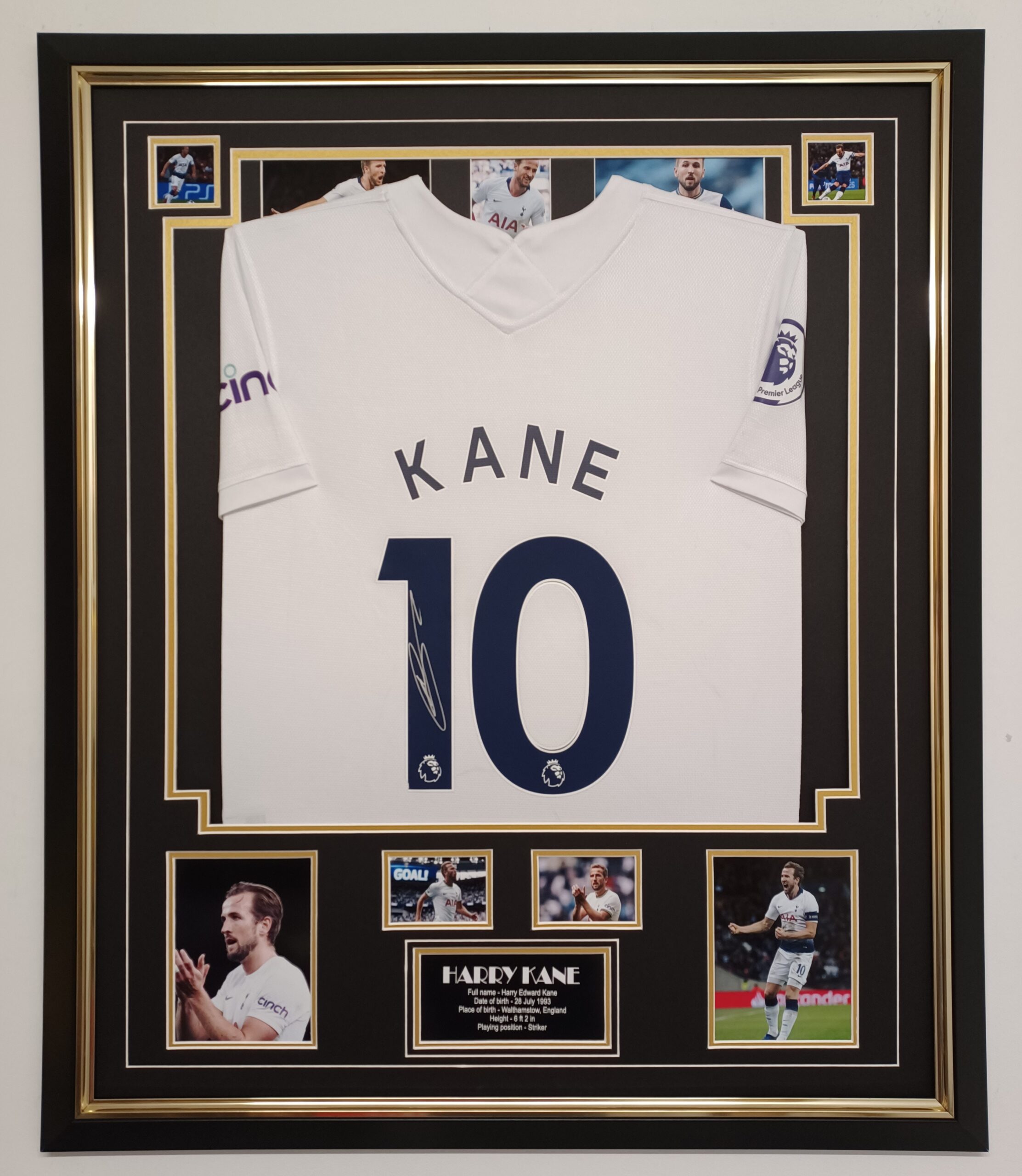 signed tottenham shirt