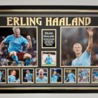 Erlin Haaland of Manchester City Signed Photo