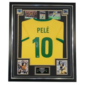 595 Pele Signed Shirt Brazil