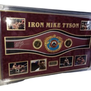 Mike Tyson Signed Belt