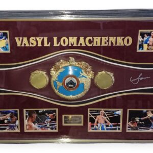 Vasyl Lomachenko Signed Belt