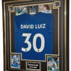 chelsea david luis signed jersey