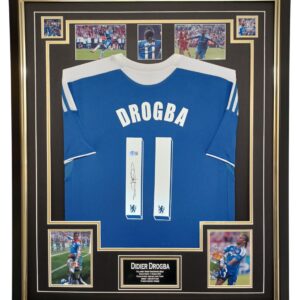 Didier Drogba of Chelsea Signed Football Shirt