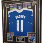 Didier Drogba of Chelsea Signed Football Shirt