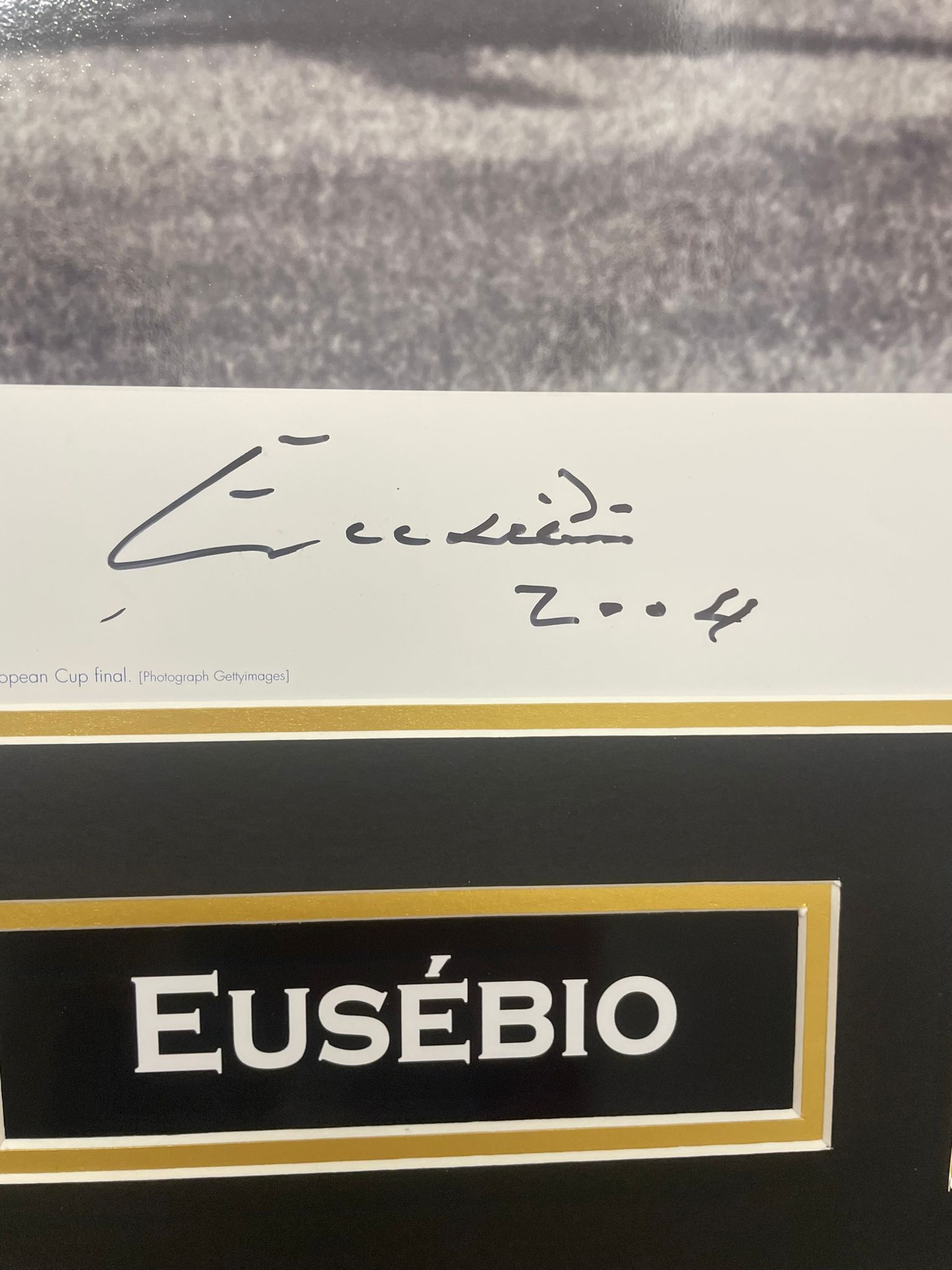 eusebio autograph