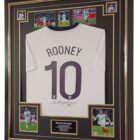 rooney signed signed england shirt