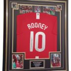 wayne rooney signed shirt 2008 manchester united