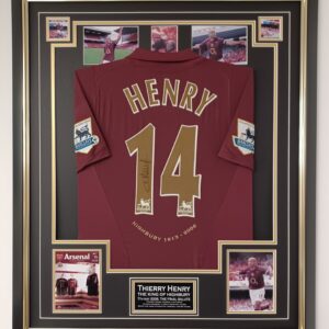 thierry henry signed arsenal shirt