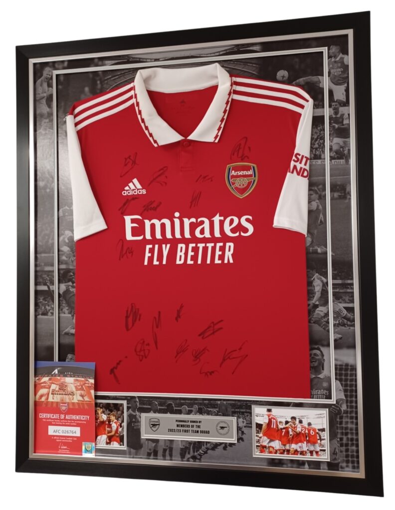 TEAM SIGNED SQUAD SHIRT 2022 2023 Signed Memorabila Shop Shop Today