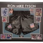 MIKE TYSON SIGNED BOXING SHOIRTS