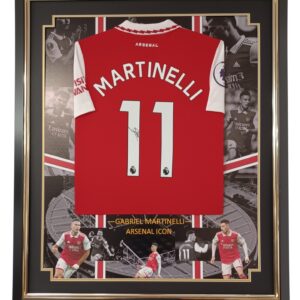 martinelli signed shirt arsenal