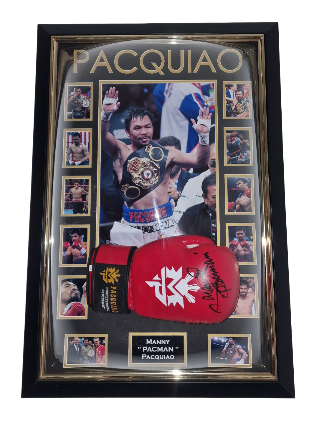 pacquiao signed glove