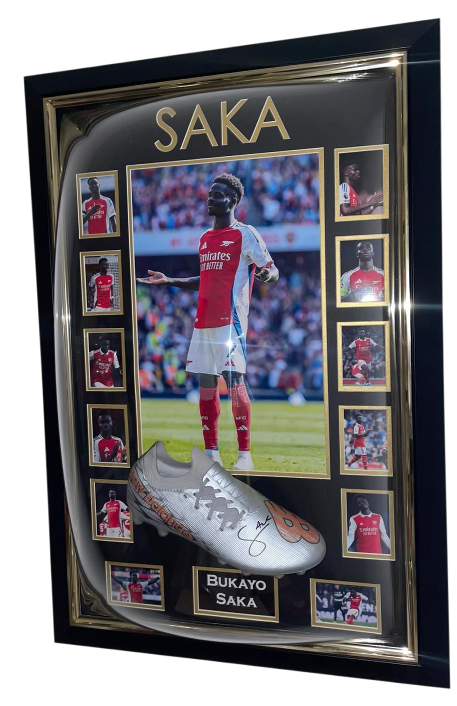saka signed football bott