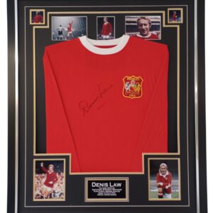 DENIS LAW SIGNED JERSEY