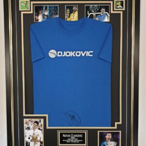 £1295 Novak Djokovic Signed Shirt