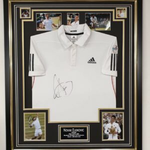 £1295 Novak Djokvic Signed Shirt