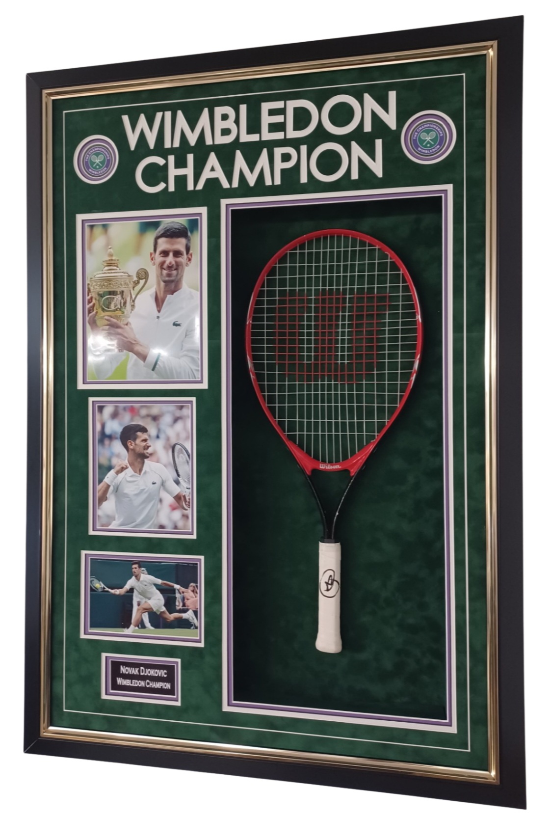 Novak Djokovic Signed Tennis Racket Signed Memorabila Shop Shop Today