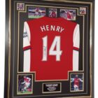 ARSENAL SIGNED THIERRY HENRY SHIRT