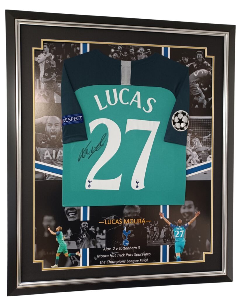 lucas-moura-signed-shirt-tottenham-vs-ajax-display-signed-memorabila-shop