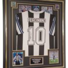 newcastle les ferdinand signed jersey