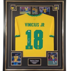 Brazil Vini jr signed shirt