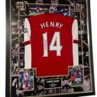 THIERRY HENRY SIGNED ARSENAL SHIRT