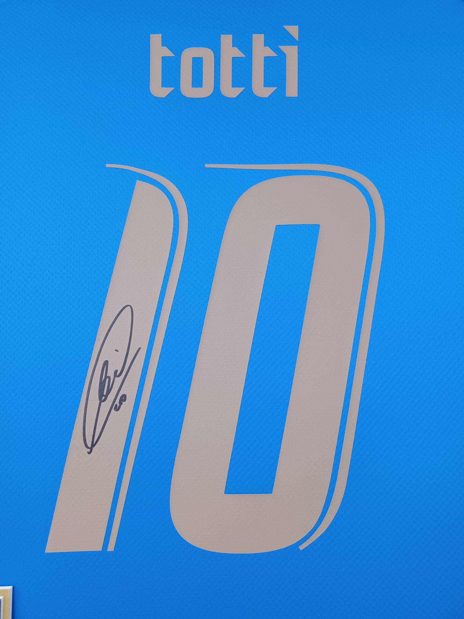 Totti Autograph