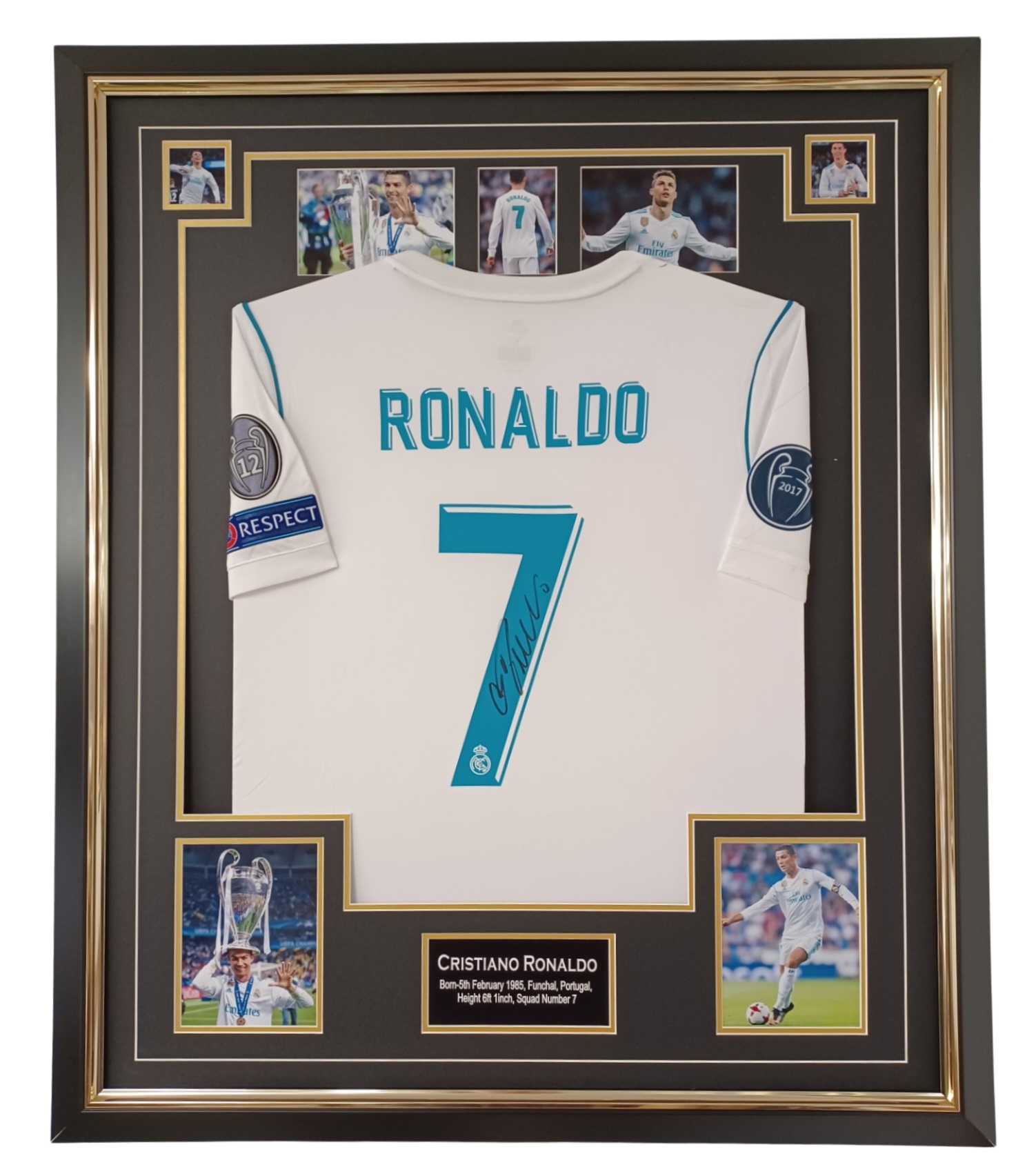 Cristiano Ronaldo Autographed Memorabilia