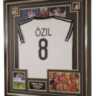 GERMANY MESUT OZIL SIGNED PICTURE SHIRT