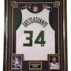 Giannis Antetokou signed milwaukee Bucks Jersey