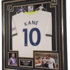 HARRY KANE AUTOGRAPHED PHOTOGRAPH WITH SHIRT