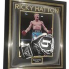 Hatton signed boxing Glove