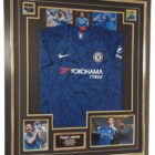 LAMPARD SIGNED PHOTO WITH JERSEY