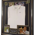 SIGNED ROGER FEDERER PICTURE WITH SHIRT